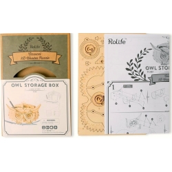 Puzzle 3D - Organizer Sowa